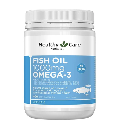 Healthy Care Premium Fish Oil 1000mg 200 Capsules