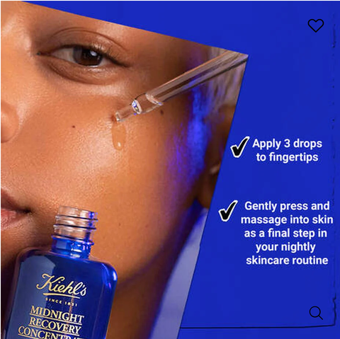 Kiehl's Midnight Recovery Concentrate Face Oil 30ml