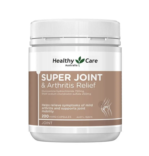 Healthy Care Super Joint Arthritis Relief 200 Capsules