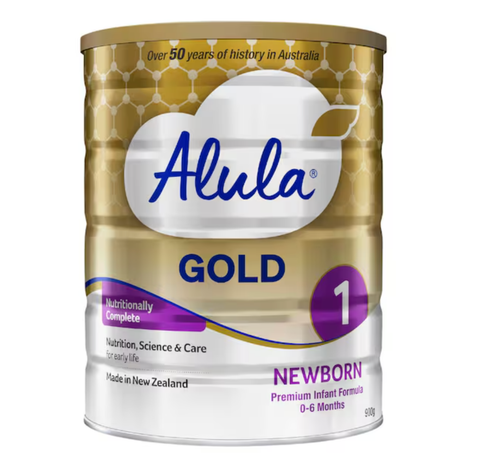 Alula Gold Newborn Formula Stage 1 900g  NEW