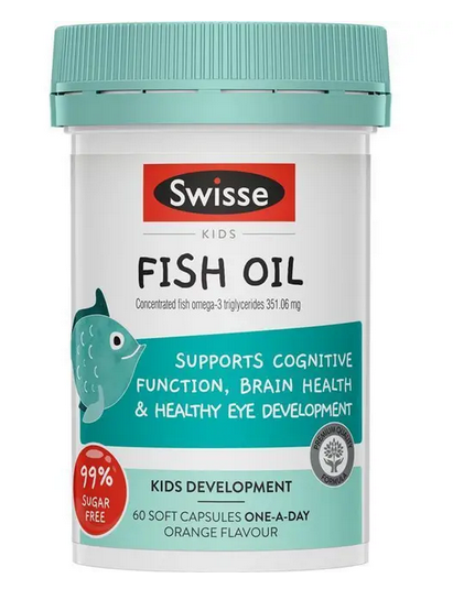 Swisse Kids Fish Oil 60 Capsules