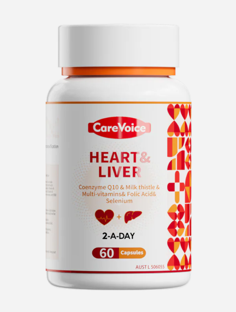 CareVoice Heart & Liver 60 Capsules