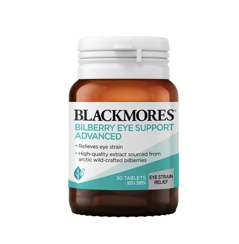 Blackmores Bilberry Eye Support Advanced 30 Tablets