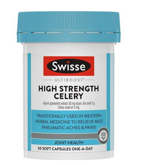 Swisse Celery 5000mg 50 Capsules