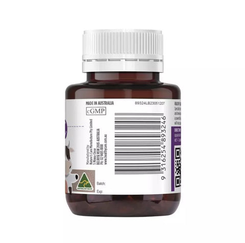 Healthy Care Kids Milk Calcium 60 Capsules