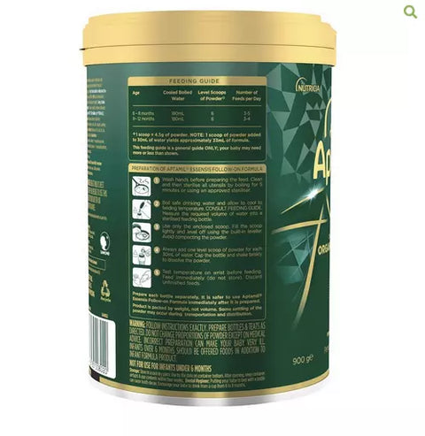 Aptamil Essensis Organic A2 Protein Milk 2 Premium Follow-On Formula From 6-12 M