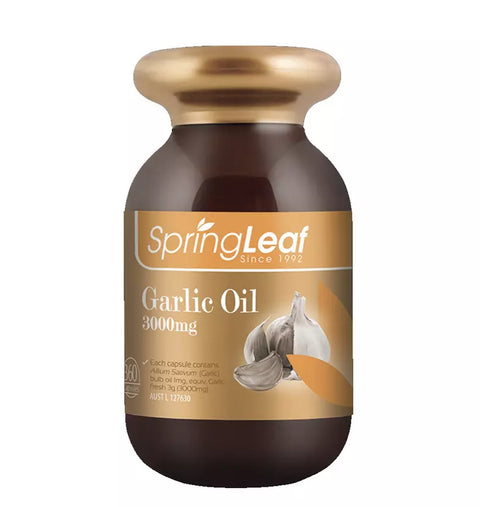 SpringLeaf Garlic Oil 3000mg 360 Capsules