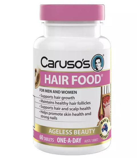 Caruso's Hair Food 60 Tablets