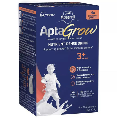 Aptamil Aptagrow Sachets 3+ Years 4x4x27g*4  4 Sachets