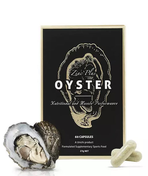 Unichi Oyster Extract Plus Zinc 60 Capsules