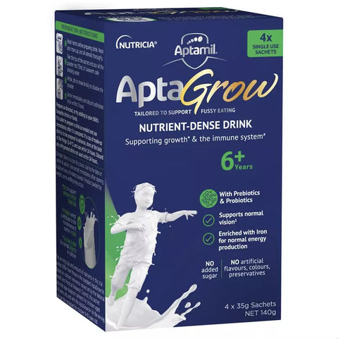Aptamil Aptagrow Sachets 6+ Years 4x4x35g * 4 Sachets
