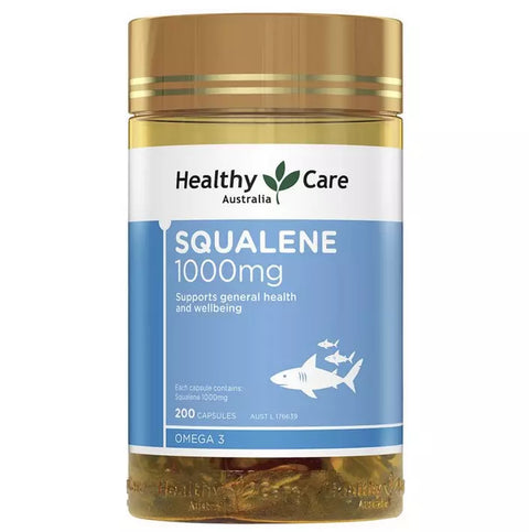 Healthy Care Squalene 1000mg 200 Capsules