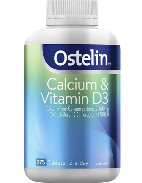 Ostelin Calcium & Vitamin D3 275 Tablets