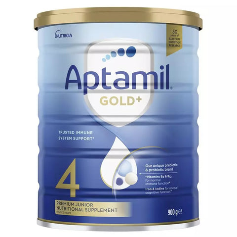 Aptamil Gold+ 4 Junior Nutritional Supplement Milk Drink From 2 Years 900g