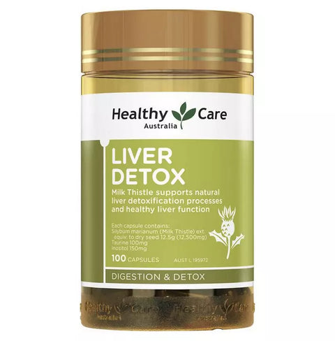 Healthy Care Liver Detox - 100 Capsules