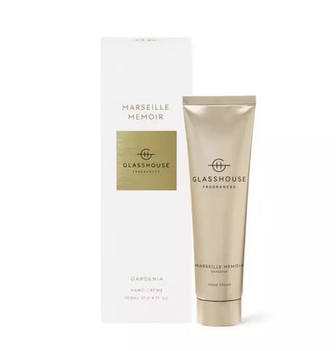 Glasshouse Hand Cream Marseille Memoir