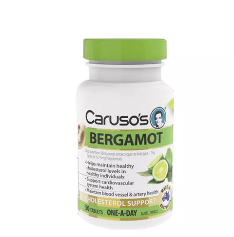 Caruso's Bergamot 50 Tablets