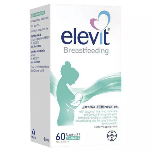 Bayer Elevit Breastfeeding Multivitamin 60 Capsules
