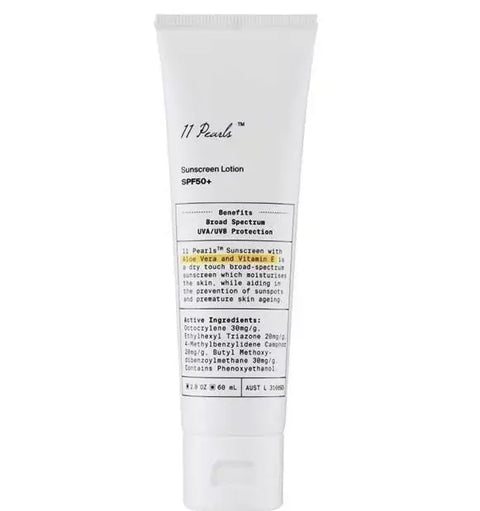 Unichi-11 Pearls Sunscreen Lotion SPF50+ 60ml (exp 07/25)
