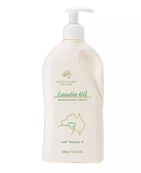G&M Cosmetics Australian Lanolin Oil Moisturising Cream 500g