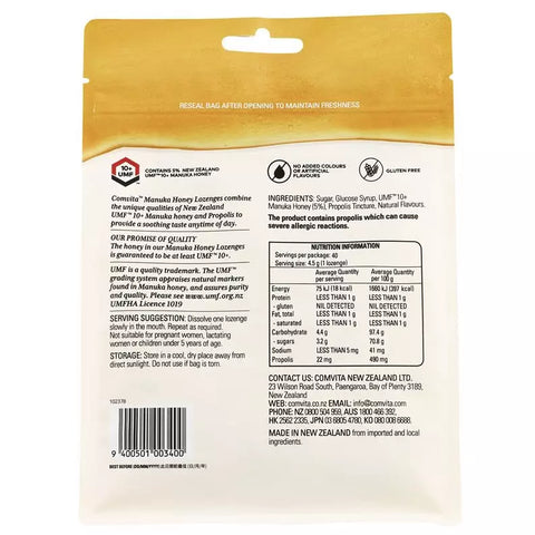 Comvita Manuka Honey Lozenges with Propolis 500g