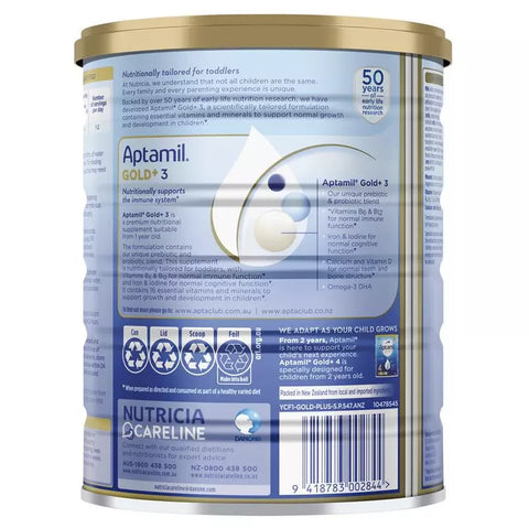 Aptamil Gold+ 3 Toddler Nutritional Supplement From 1 Year 900g