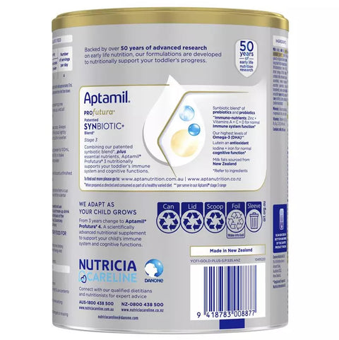 Aptamil Profutura Synbiotic+ Stage 3 Toddler Formula 900g