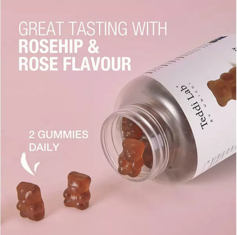 Unichi Rosa Prima Rose Collagen 60 Gummies