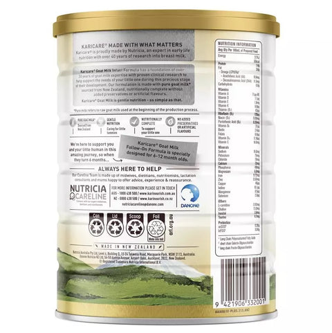 Karicare Goat Milk Infant Formula 900g