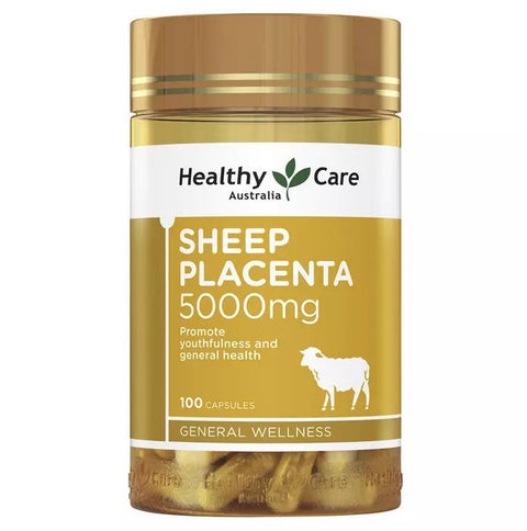 Healthy Care Sheep Placenta 5000mg 100 Capsules