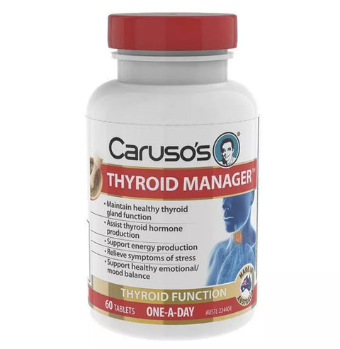Carusos Thyroid Manager | 60 Tablets