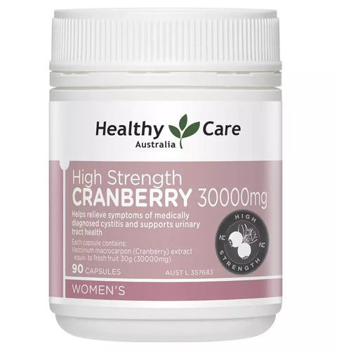 Healthy Care High Strength Cranberry 30000mg 90 Capsules