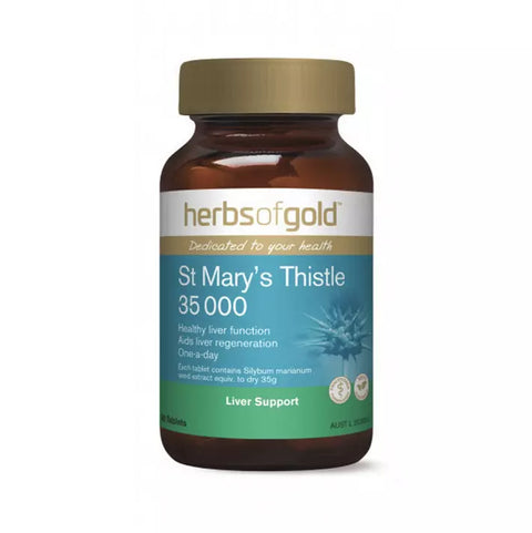 Herbs of Gold St Marys Thistle 35000 60 Tablets