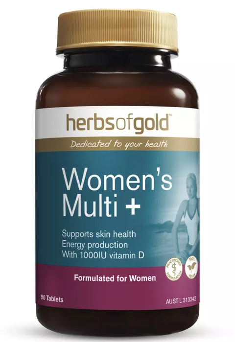 Herbs of Gold Womens Multi Plus 90 Tablets