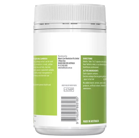 Healthy Care Garcinia Cambogia Ultra Strength 5000 100 Capsules