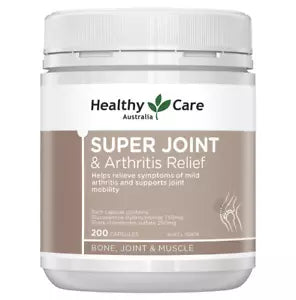 Healthy Care Super Joint & Arthritis Relief 200 Capsules