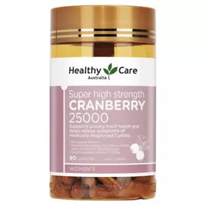 Healthy Care Super High Strength Cranberry 25000mg - 90 Capsules