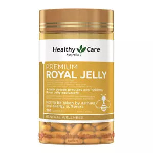 Healthy Care Royal Jelly 1000mg 365 Capsules