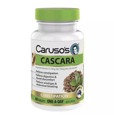 Caruso's Cascara 60 Tablets