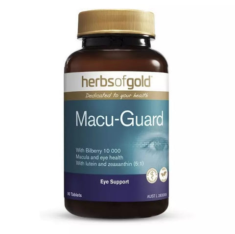 Herbs of Gold Macu-Guard with Bilberry 10 000 90 Tablets