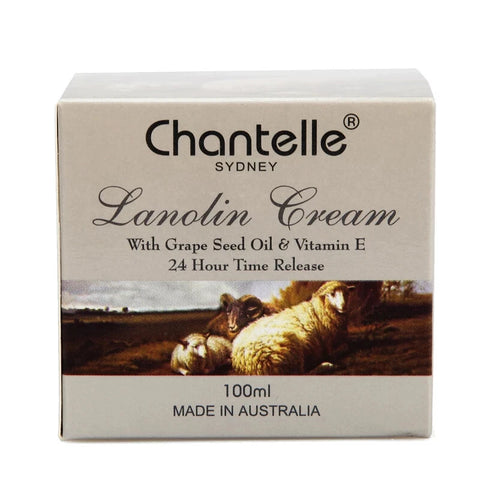 Chantelle Lanolin Cream with Grape Seed Oil & Vitamin E 100ml
